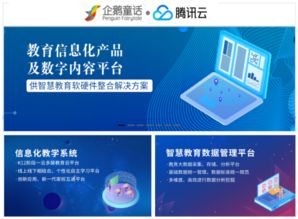 企鵝童話牽手騰訊云 推出k12信息化教育產(chǎn)品解決方案